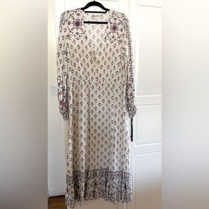 H&M Boho Maxi Paisley Dress